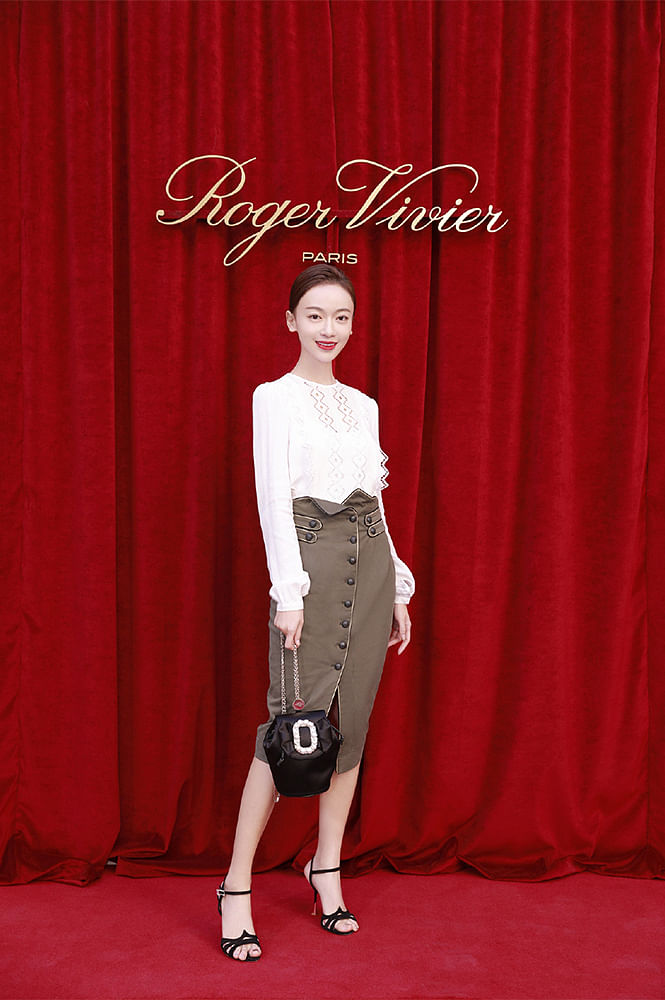 roger vivier 2019春夏发布会,吴谨言,魏璎珞,《延禧攻略》,巴黎时装