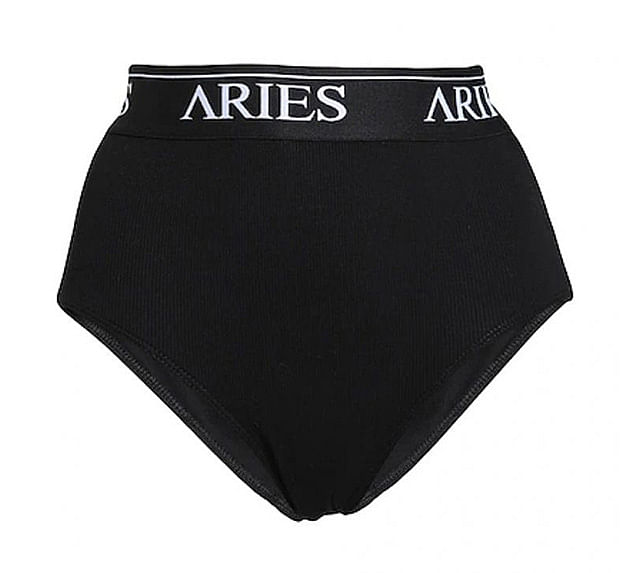 Aries Arise Rib Highwaisted Briefs - white